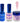 Wave Royal Collection 3-In-1 Matching Combo Set / 1 Gel Polish 0.5 oz. + 1 Lacquer 0.5 oz. + 1 Dip Powder 2 oz. / #WR019 Fancy Princess
