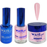 Wave Royal Collection 3-In-1 Matching Combo Set / 1 Gel Polish 0.5 oz. + 1 Lacquer 0.5 oz. + 1 Dip Powder 2 oz. / #WR019 Fancy Princess