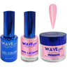 Wave Royal Collection 3-In-1 Matching Combo Set / 1 Gel Polish 0.5 oz. + 1 Lacquer 0.5 oz. + 1 Dip Powder 2 oz. / #WR020 Heaven Sent
