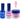 Wave Royal Collection 3-In-1 Matching Combo Set / 1 Gel Polish 0.5 oz. + 1 Lacquer 0.5 oz. + 1 Dip Powder 2 oz. / #WR020 Heaven Sent