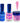 Wave Royal Collection 3-In-1 Matching Combo Set / 1 Gel Polish 0.5 oz. + 1 Lacquer 0.5 oz. + 1 Dip Powder 2 oz. / #WR024 Sovereign in Pink!