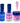 Wave Royal Collection 3-In-1 Matching Combo Set / 1 Gel Polish 0.5 oz. + 1 Lacquer 0.5 oz. + 1 Dip Powder 2 oz. / #WR025 Sitting Still & Looking Pretty