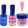 Wave Royal Collection 3-In-1 Matching Combo Set / 1 Gel Polish 0.5 oz. + 1 Lacquer 0.5 oz. + 1 Dip Powder 2 oz. / #WR027 Tea in the Royal Family