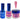 Wave Royal Collection 3-In-1 Matching Combo Set / 1 Gel Polish 0.5 oz. + 1 Lacquer 0.5 oz. + 1 Dip Powder 2 oz. / #WR030 Summer Fling