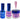 Wave Royal Collection 3-In-1 Matching Combo Set / 1 Gel Polish 0.5 oz. + 1 Lacquer 0.5 oz. + 1 Dip Powder 2 oz. / #WR032 Amalienborg