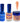 Wave Royal Collection 3-In-1 Matching Combo Set / 1 Gel Polish 0.5 oz. + 1 Lacquer 0.5 oz. + 1 Dip Powder 2 oz. / #WR037 Savoy Palace