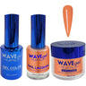 Wave Royal Collection 3-In-1 Matching Combo Set / 1 Gel Polish 0.5 oz. + 1 Lacquer 0.5 oz. + 1 Dip Powder 2 oz. / #WR038 Sandy's Castle