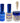 Wave Royal Collection 3-In-1 Matching Combo Set / 1 Gel Polish 0.5 oz. + 1 Lacquer 0.5 oz. + 1 Dip Powder 2 oz. / #WR044 Grey Bandit