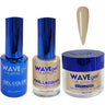 Wave Royal Collection 3-In-1 Matching Combo Set / 1 Gel Polish 0.5 oz. + 1 Lacquer 0.5 oz. + 1 Dip Powder 2 oz. / #WR044 Grey Bandit