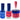 Wave Royal Collection 3-In-1 Matching Combo Set / 1 Gel Polish 0.5 oz. + 1 Lacquer 0.5 oz. + 1 Dip Powder 2 oz. / #WR056 Royal Heartbreak