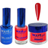 Wave Royal Collection 3-In-1 Matching Combo Set / 1 Gel Polish 0.5 oz. + 1 Lacquer 0.5 oz. + 1 Dip Powder 2 oz. / #WR058 Charlemagne