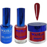 Wave Royal Collection 3-In-1 Matching Combo Set / 1 Gel Polish 0.5 oz. + 1 Lacquer 0.5 oz. + 1 Dip Powder 2 oz. / #WR064 A missing Queen's Glove