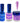 Wave Royal Collection 3-In-1 Matching Combo Set / 1 Gel Polish 0.5 oz. + 1 Lacquer 0.5 oz. + 1 Dip Powder 2 oz. / #WR067 Pretty in Purple