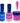 Wave Royal Collection 3-In-1 Matching Combo Set / 1 Gel Polish 0.5 oz. + 1 Lacquer 0.5 oz. + 1 Dip Powder 2 oz. / #WR072 Sweet Pink