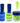 Wave Royal Collection 3-In-1 Matching Combo Set / 1 Gel Polish 0.5 oz. + 1 Lacquer 0.5 oz. + 1 Dip Powder 2 oz. / #WR075 POP of Neon
