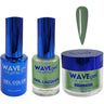 Wave Royal Collection 3-In-1 Matching Combo Set / 1 Gel Polish 0.5 oz. + 1 Lacquer 0.5 oz. + 1 Dip Powder 2 oz. / #WR087 Villains in Britain