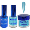 Wave Royal Collection 3-In-1 Matching Combo Set / 1 Gel Polish 0.5 oz. + 1 Lacquer 0.5 oz. + 1 Dip Powder 2 oz. / #WR089 Enchanted