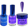 Wave Royal Collection 3-In-1 Matching Combo Set / 1 Gel Polish 0.5 oz. + 1 Lacquer 0.5 oz. + 1 Dip Powder 2 oz. / #WR100 Le Chateau De Fontainebleau