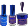 Wave Royal Collection 3-In-1 Matching Combo Set / 1 Gel Polish 0.5 oz. + 1 Lacquer 0.5 oz. + 1 Dip Powder 2 oz. / #WR101 Crown Jewels