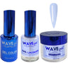 Wave Royal Collection 3-In-1 Matching Combo Set / 1 Gel Polish 0.5 oz. + 1 Lacquer 0.5 oz. + 1 Dip Powder 2 oz. / #WR102 Up in the Air