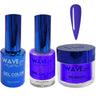 Wave Royal Collection 3-In-1 Matching Combo Set / 1 Gel Polish 0.5 oz. + 1 Lacquer 0.5 oz. + 1 Dip Powder 2 oz. / #WR107 New Palace, Who Dis?