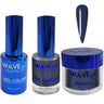 Wave Royal Collection 3-In-1 Matching Combo Set / 1 Gel Polish 0.5 oz. + 1 Lacquer 0.5 oz. + 1 Dip Powder 2 oz. / #WR108 The King's House