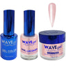 Wave Royal Collection 3-In-1 Matching Combo Set / 1 Gel Polish 0.5 oz. + 1 Lacquer 0.5 oz. + 1 Dip Powder 2 oz. / #WR110 Blush Royale
