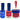 Wave Royal Collection 3-In-1 Matching Combo Set / 1 Gel Polish 0.5 oz. + 1 Lacquer 0.5 oz. + 1 Dip Powder 2 oz. / #WR115 The Crowning