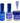 Wave Royal Collection 3-In-1 Matching Combo Set / 1 Gel Polish 0.5 oz. + 1 Lacquer 0.5 oz. + 1 Dip Powder 2 oz. / #WR120 Prince's Place