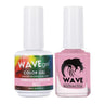 Wave Simplicity 2-In-1 Matching Duo Set / 1 Gel Polish 0.6 oz. + 1 Lacquer 0.5 oz. / #002 Princess Bubblegum - 22698