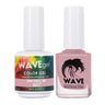 Wave Simplicity 2-In-1 Matching Duo Set / 1 Gel Polish 0.6 oz. + 1 Lacquer 0.5 oz. / #007 Sincerely, Me - 22698