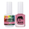 Wave Simplicity 2-In-1 Matching Duo Set / 1 Gel Polish 0.6 oz. + 1 Lacquer 0.5 oz. / #011 Subtle - 22698