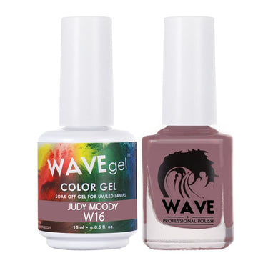 Wave Simplicity 2-In-1 Matching Duo Set / 1 Gel Polish 0.6 oz. + 1 Lacquer 0.5 oz. / #016 Judy Moody - 22698