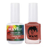 Wave Simplicity 2-In-1 Matching Duo Set / 1 Gel Polish 0.6 oz. + 1 Lacquer 0.5 oz. / #030 Pumpkin Spice - 22698
