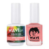 Wave Simplicity 2-In-1 Matching Duo Set / 1 Gel Polish 0.6 oz. + 1 Lacquer 0.5 oz. / #033 Divine Darkness - 22698