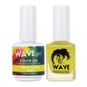 Wave Simplicity 2-In-1 Matching Duo Set / 1 Gel Polish 0.6 oz. + 1 Lacquer 0.5 oz. / #043 Bright Future - 22698