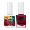 Wave Simplicity 2-In-1 Matching Duo Set / 1 Gel Polish 0.6 oz. + 1 Lacquer 0.5 oz. / #057 Going Ballistic - 22698