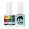 Wave Simplicity 2-In-1 Matching Duo Set / 1 Gel Polish 0.6 oz. + 1 Lacquer 0.5 oz. / #066 Skyline - 22698