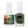 Wave Simplicity 2-In-1 Matching Duo Set / 1 Gel Polish 0.6 oz. + 1 Lacquer 0.5 oz. / #069 Evergreen Forever - 22698
