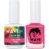 Wave Simplicity 2-In-1 Matching Duo Set / 1 Gel Polish 0.6 oz. + 1 Lacquer 0.5 oz. / #084 Juice Punch - 22698
