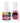Wave Simplicity 2-In-1 Matching Duo Set / 1 Gel Polish 0.6 oz. + 1 Lacquer 0.5 oz. / #096 Strawberry Banana Swirl - 22698