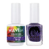 Wave Simplicity 2-In-1 Matching Duo Set / 1 Gel Polish 0.6 oz. + 1 Lacquer 0.5 oz. / #106 Jazz Time - 22698