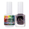 Wave Simplicity 2-In-1 Matching Duo Set / 1 Gel Polish 0.6 oz. + 1 Lacquer 0.5 oz. / #107 Disco Party - 22698