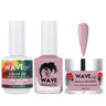 Wave Simplicity 3-In-1 Matching Combo Set / 1 Gel Polish 0.6 oz. + 1 Lacquer 0.5 oz. + 1 Dip Powder 2 oz. / #008 Pink And Wink - 22700