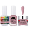 Wave Simplicity 3-In-1 Matching Combo Set / 1 Gel Polish 0.6 oz. + 1 Lacquer 0.5 oz. + 1 Dip Powder 2 oz. / #010 Simplicity - 22700