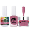 Wave Simplicity 3-In-1 Matching Combo Set / 1 Gel Polish 0.6 oz. + 1 Lacquer 0.5 oz. + 1 Dip Powder 2 oz. / #012 Mr. & Mrs. - 22700