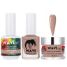 Wave Simplicity 3-In-1 Matching Combo Set / 1 Gel Polish 0.6 oz. + 1 Lacquer 0.5 oz. + 1 Dip Powder 2 oz. / #021 Lazy Sunday - 22700