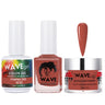 Wave Simplicity 3-In-1 Matching Combo Set / 1 Gel Polish 0.6 oz. + 1 Lacquer 0.5 oz. + 1 Dip Powder 2 oz. / #030 Pumpkin Spice - 22700