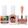 Wave Simplicity 3-In-1 Matching Combo Set / 1 Gel Polish 0.6 oz. + 1 Lacquer 0.5 oz. + 1 Dip Powder 2 oz. / #032 Delightful - 22700