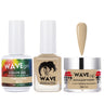 Wave Simplicity 3-In-1 Matching Combo Set / 1 Gel Polish 0.6 oz. + 1 Lacquer 0.5 oz. + 1 Dip Powder 2 oz. / #039 Candlelight - 22700